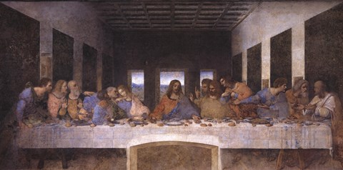 Framed Last Supper Print