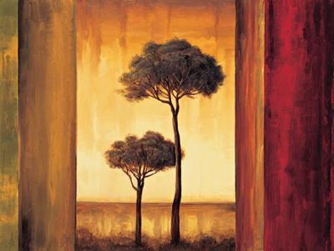 Framed Entrancing I Print