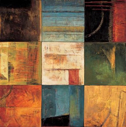 Framed Diversified II Print