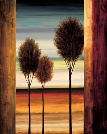 Framed On The Horizon II Print