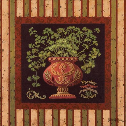 Framed Parsley Italiano Print