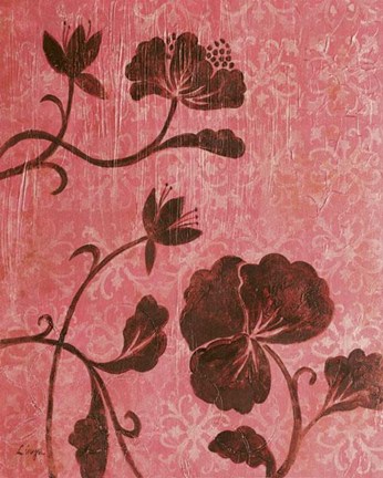 Framed La Vie En Rose I - Mini - Cs Print