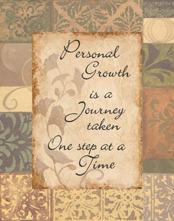 Framed Personal Growth Print