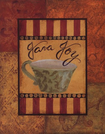 Framed Java Joy Print