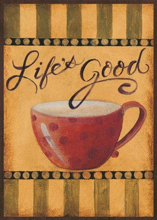 Framed Life's Good - Petite Print