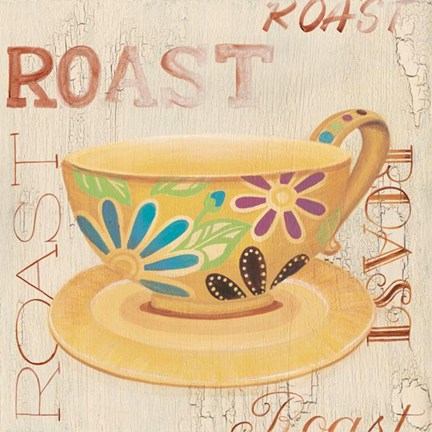 Framed Morning Coffee II Print