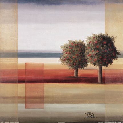 Framed Apple Tree II Print