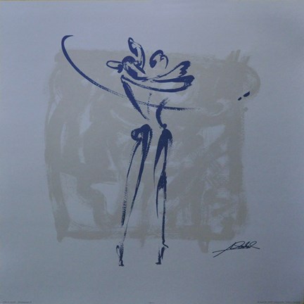 Framed Body Language XI (silver) Print