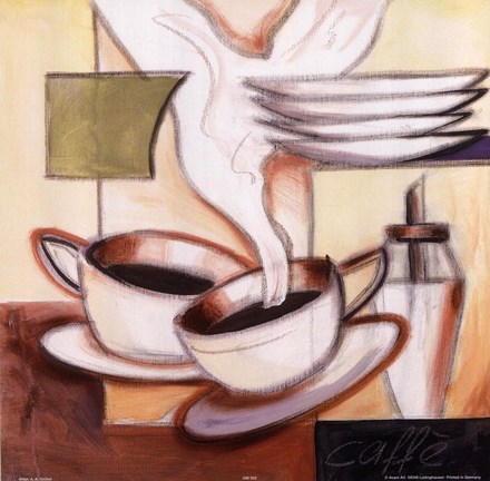 Framed Caffe Print