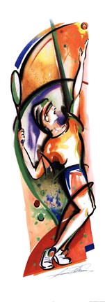 Framed Tennis Print