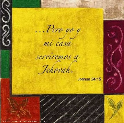 Framed Words to Live By, Spanish...Casa Print