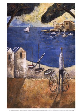 Framed Brisa Marina Print