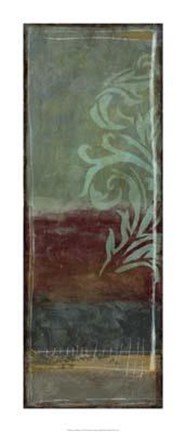 Framed Lush Filigree VI Print