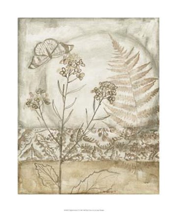 Framed Twilight Meadow IV Print