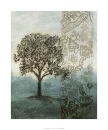 Framed Misty Memory II Print