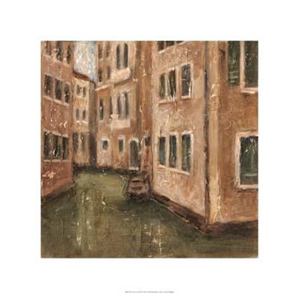 Framed Canal View III Print