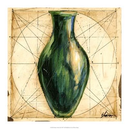 Framed Modern Artifacts II Print