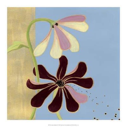 Framed Garden Glimmer II Print