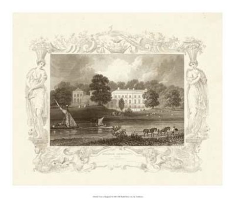 Framed Views Of England I Print