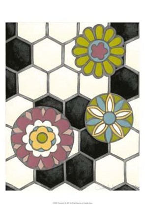 Framed Tileworks III Print