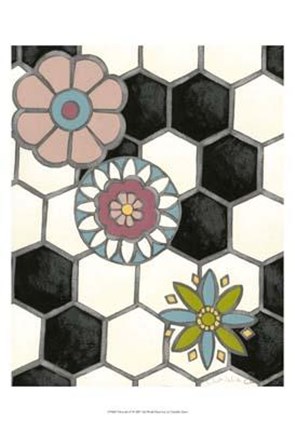 Framed Tileworks IV Print