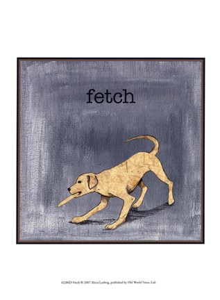 Framed Fetch Print