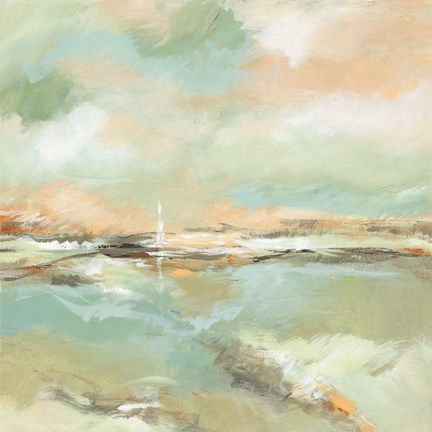 Framed Waterline I Print