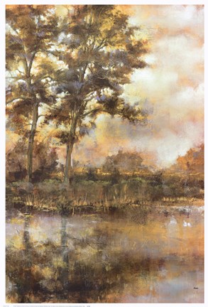 Framed Wolf Bay II Print