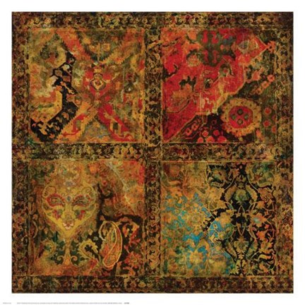 Framed Little Red Heirloom I Print