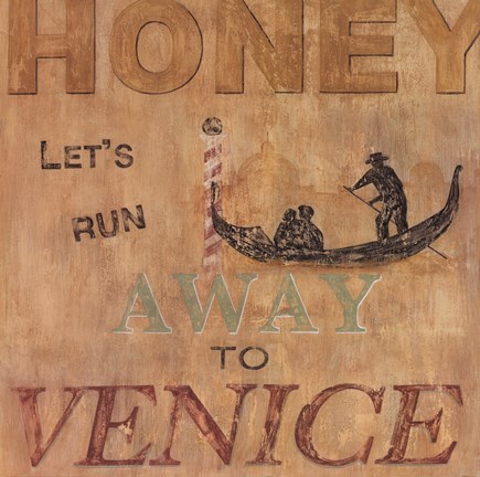 Framed Venice Print