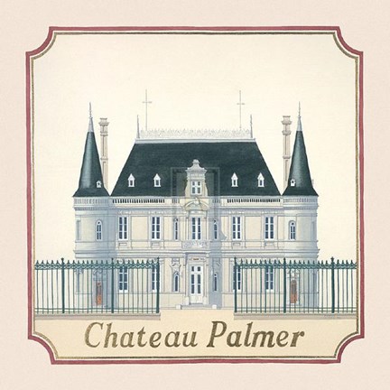 Framed Chateau Palmer Print