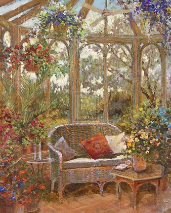 Framed Conservatory II Print