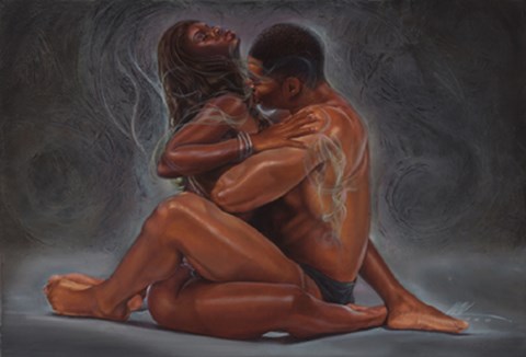 Framed High On U Print