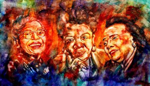 Framed Trailblazers Print