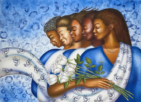 Framed Zetarations (Zeta Phi Beta) Print
