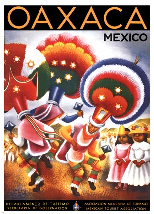 Framed Oaxaca, Mexico Print