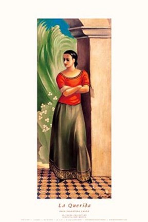 Framed La Quierda Print