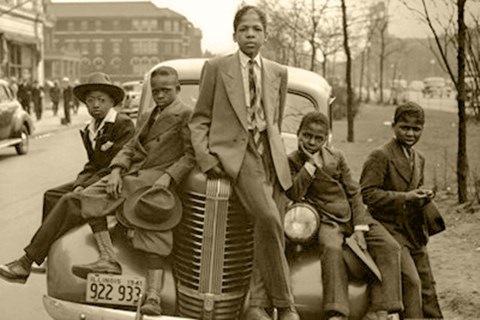 Framed Chicago Boys, Sunday Best, 1941 Print
