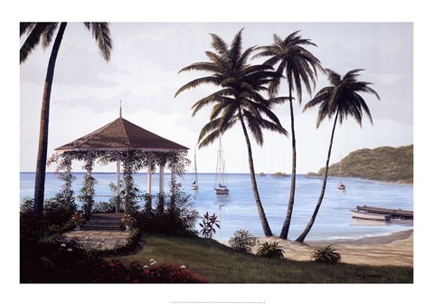 Framed Caribbean Dreams Print