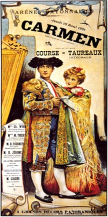 Framed Carmen Print