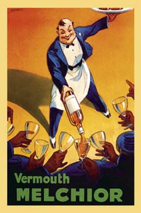 Framed Vermouth Melchior Print