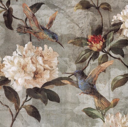 Framed Birds Of A Feather I Print