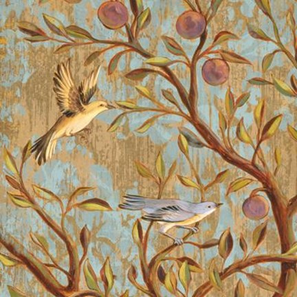 Framed Getting Together I Print