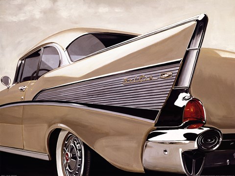 Framed &#39;57 Bel Air Print