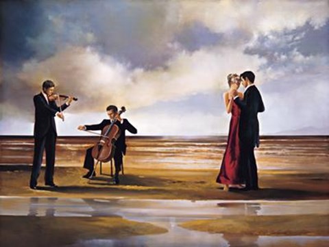 Framed Dance With Me Print