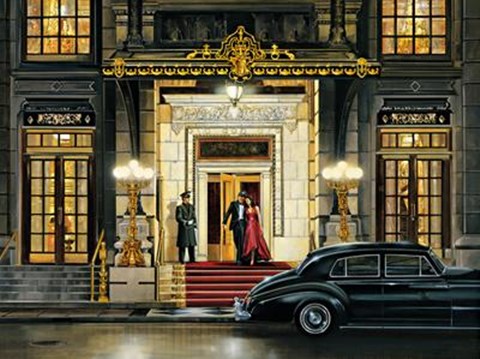 Framed Uptown Night Print