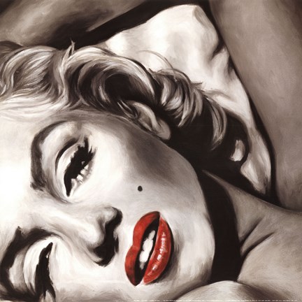 Framed Marilyn Monroe - Allure Print