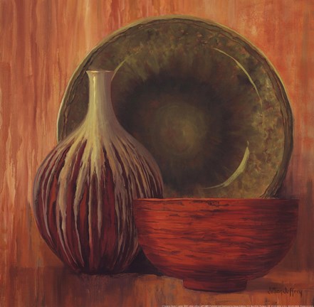 Framed Ceramic Study I - Petite Print
