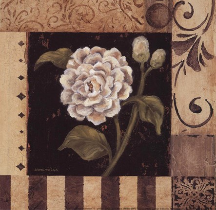 Framed Victorian Summer IV - Petite Print