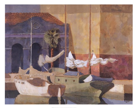 Framed Marbella Print